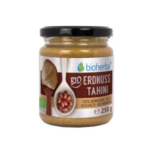 Bioherba Bio Erdnuss Tahini 100 % gemahlene