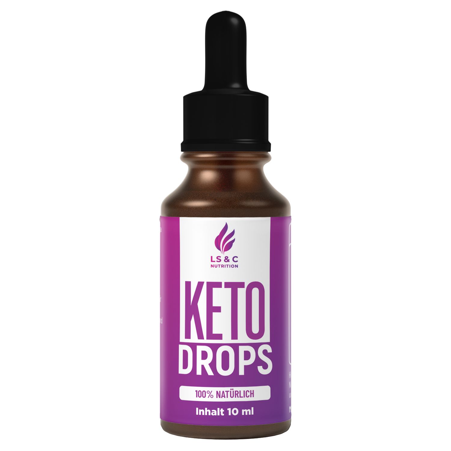 LS&C Nutrition | Keto Advanced Burner Drops | Ideal für eine kohlenhydratarme Ernährung