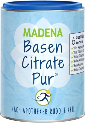 MADENA Basen Citrate Pur Basenpulver