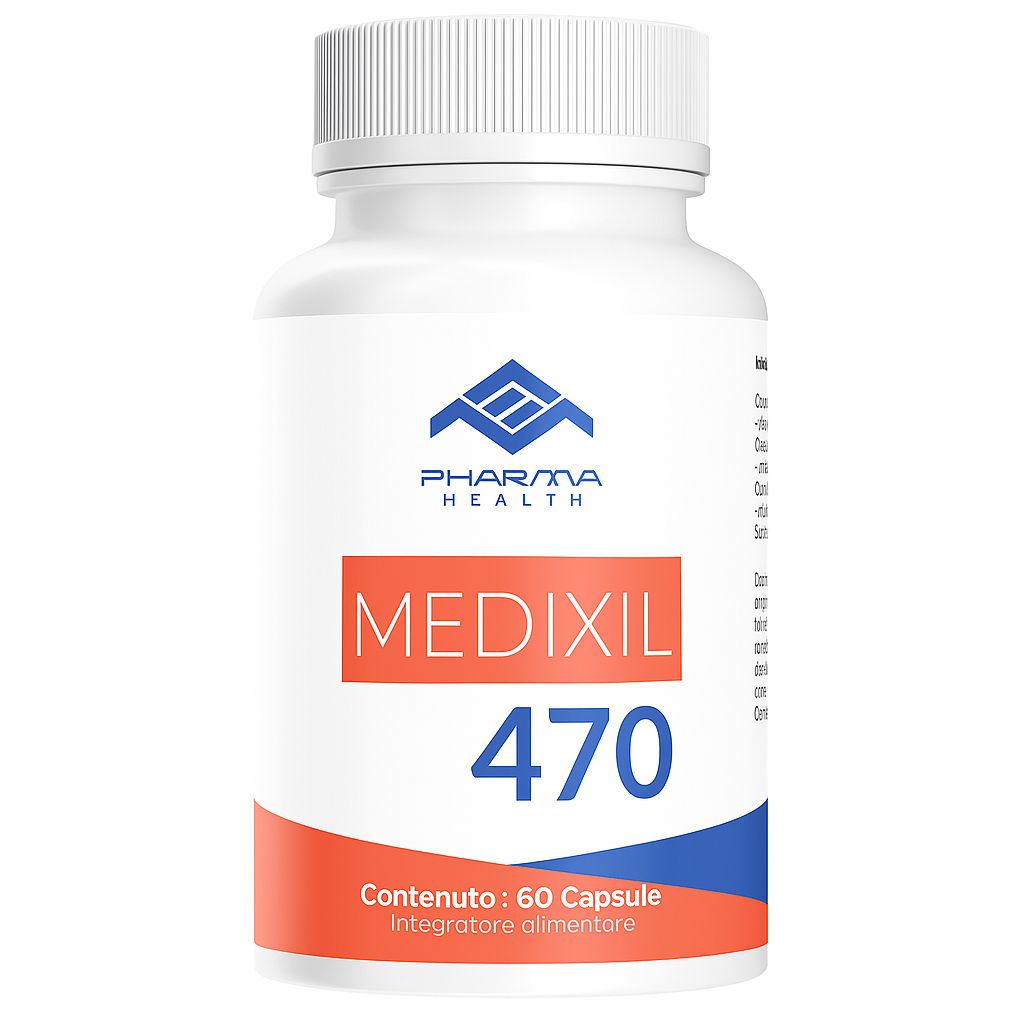 Medixil 470 | 60 Kapseln | Rezeptfrei | Stoffwechsel | Nahrungsergänzungsmittel