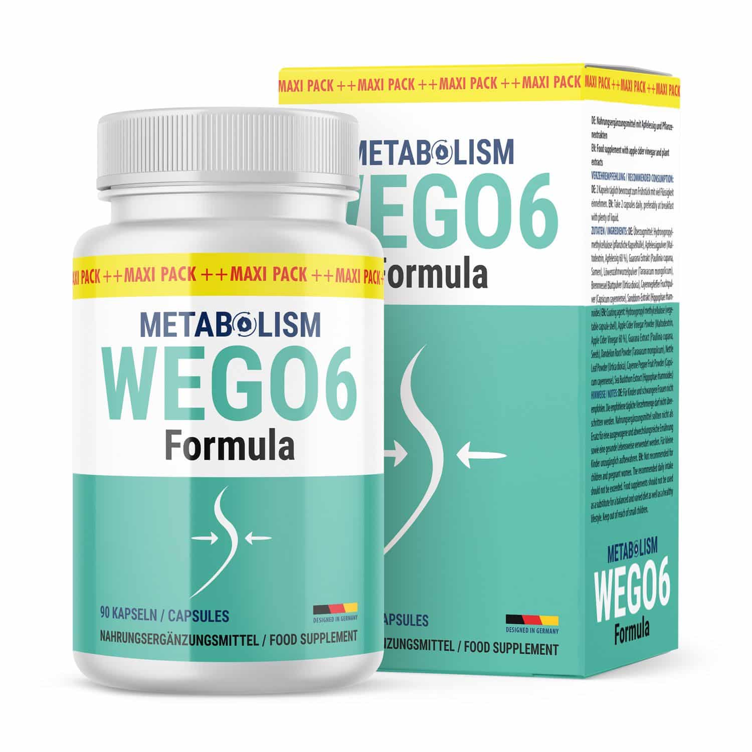 ORIGINAL Wego 6 Kapseln – Ergänzung für Ihr Abnehmziel