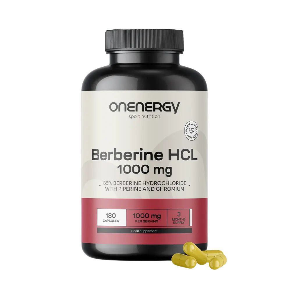 OnEnergy Berberin HCL 1000 mg – mit Piperin und Chrom - AKTION