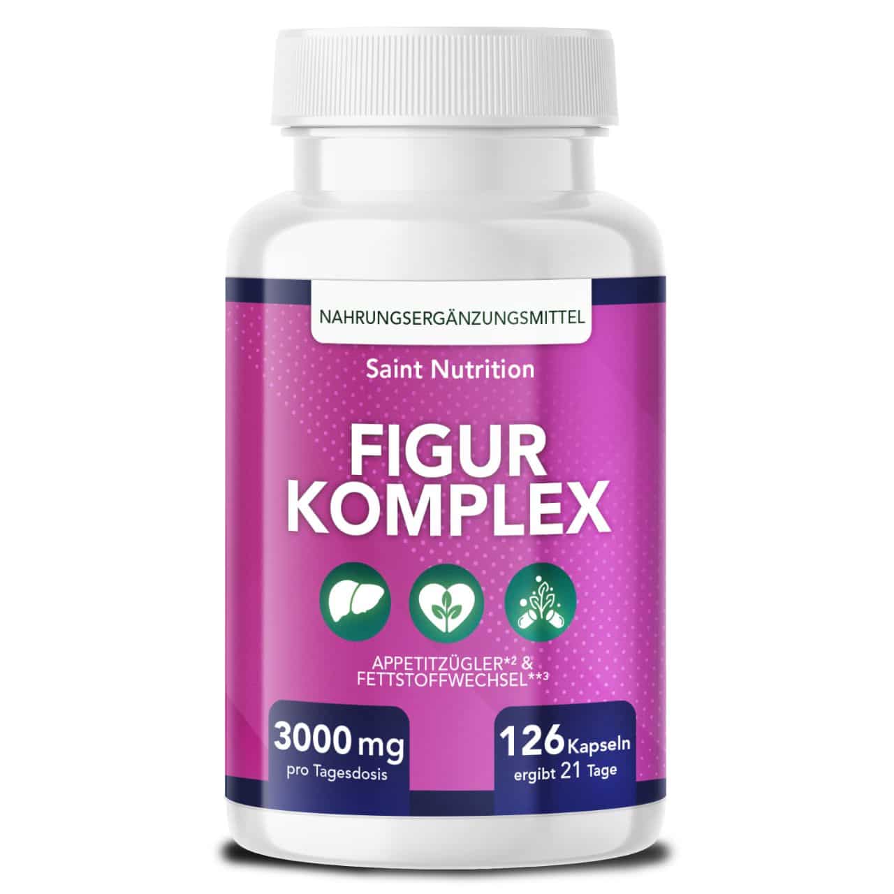 Saint Nutrition® Figur Komplex | Ergänzung für Ihre Diät & Ziele beim Abnehmen