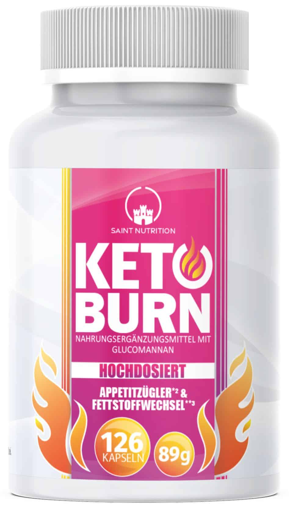 Saint Nutrition® Keto Burn | Ergänzung für Ihre Diät & Ziele beim Abnehmen