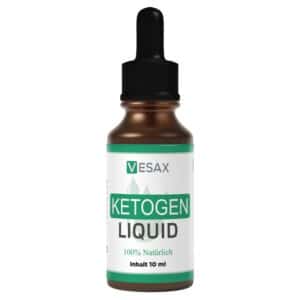 Vesax | Ketogen Liquid | 100% Natürlich | Ohne Zusatzstoffe | Einfache Einnahme