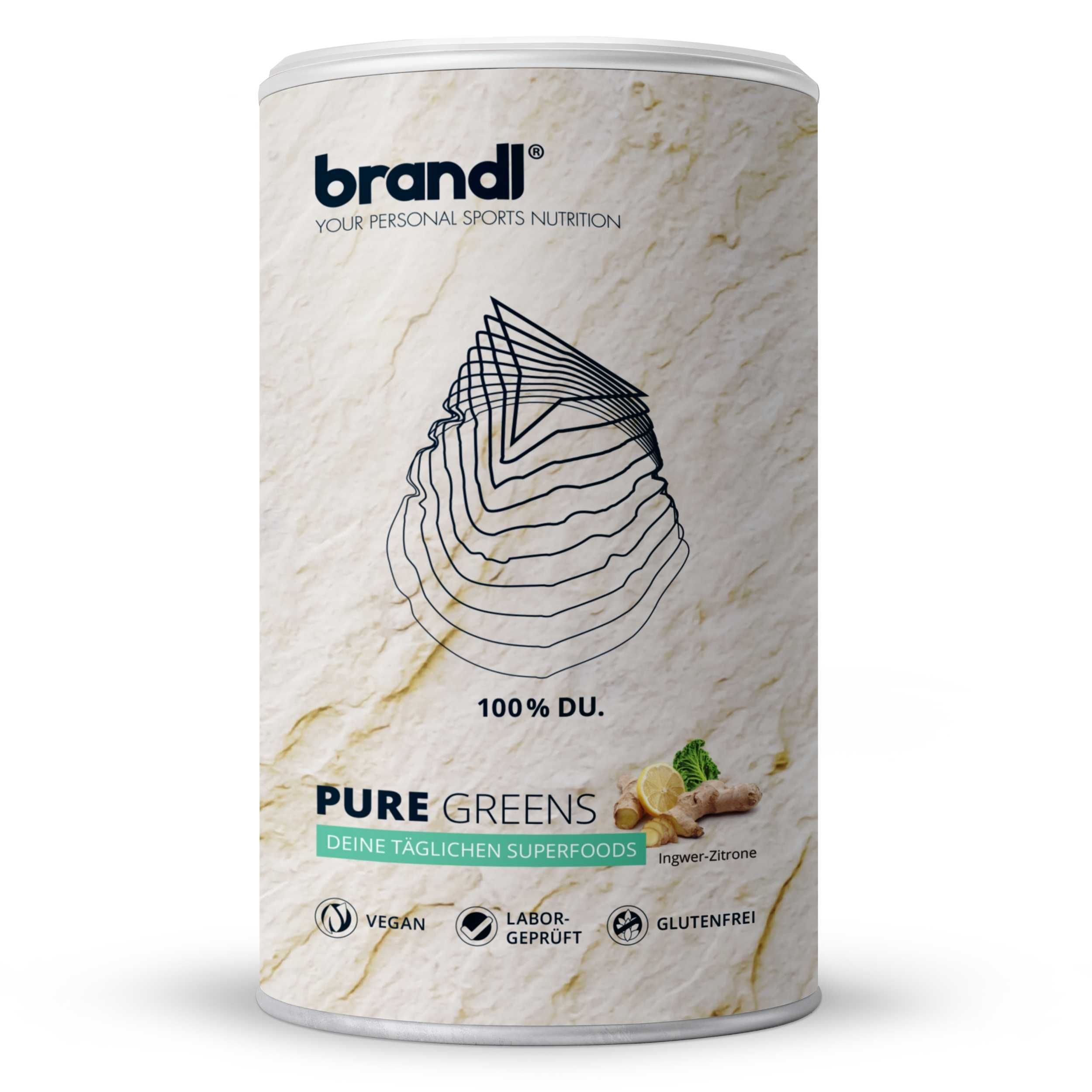 brandl® Superfood Greens Pulver mit Ashwagandha